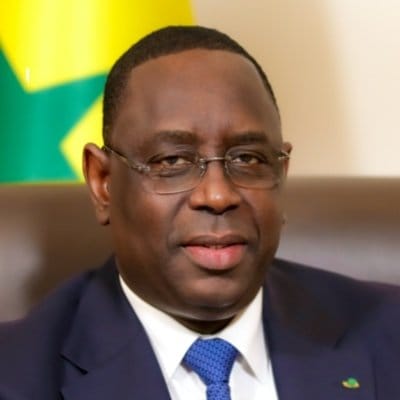Segenalese Sitting President Macky Sall Congratulates Mr Bassirou Diomaye Faye, President-Elect